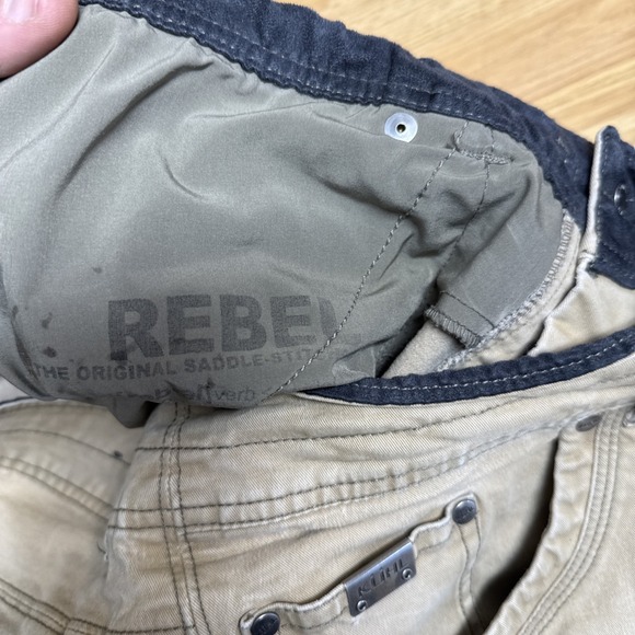 Kuhl‎ Men's Tan Canvas Cargo Hiking Pants - Size 38 x 30 - Picture 5 of 6